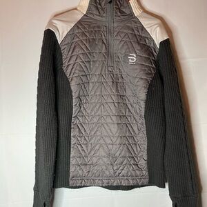 Bjorn Daehlie 1/4 zip wool blend sweater